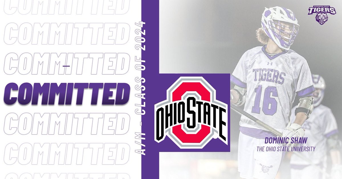 HUGE congrats to Senior A/M Dominic Shaw on his commitment to <a href="/OhioStateMLAX/">Ohio State Men's Lacrosse</a> !