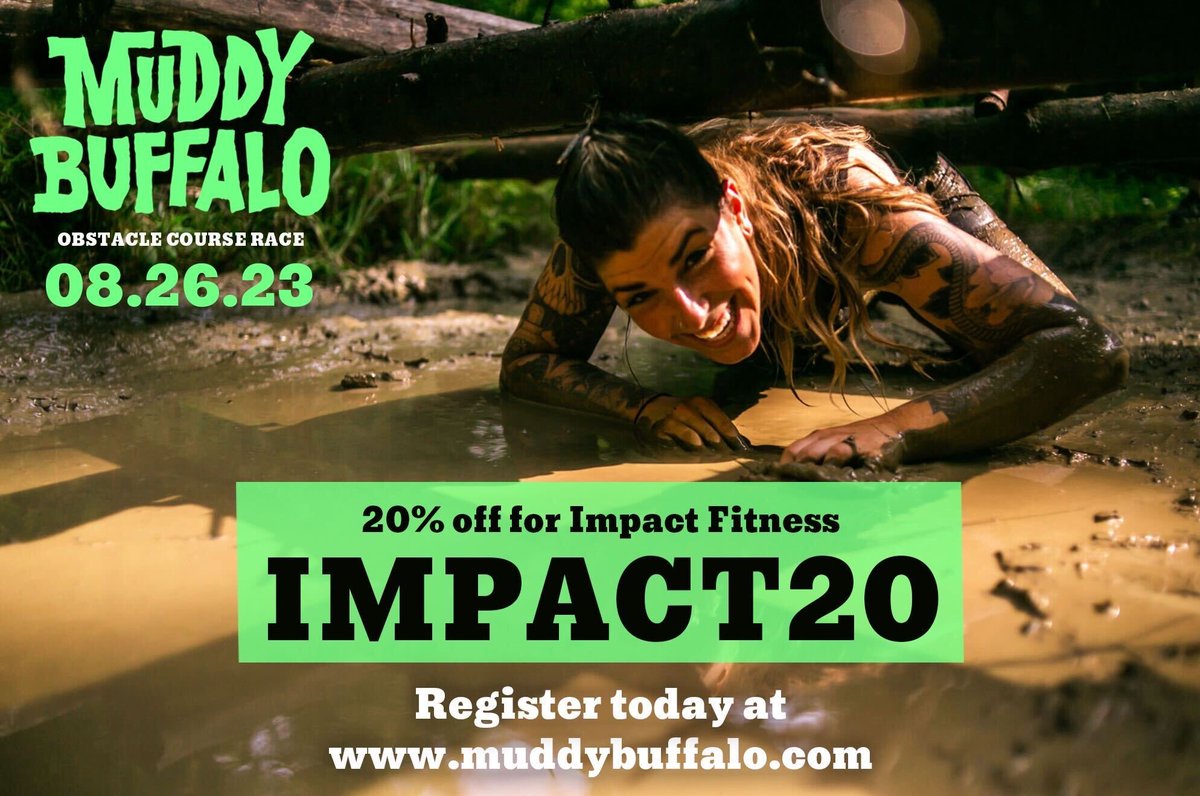 impact_fss's tweet photo. Time to get a little muddy! Looking for a fun race to participate in? Join us August 26 at Buffalo Ski Center for either the 5K for ages 14+ or the kids course for ages 6-13.
As an added bonus, use our code IMPACT20 to save money on registration! 

#muddybuffalo #teamIFS #buffalo https://t.co/ErHJ9QJLyU