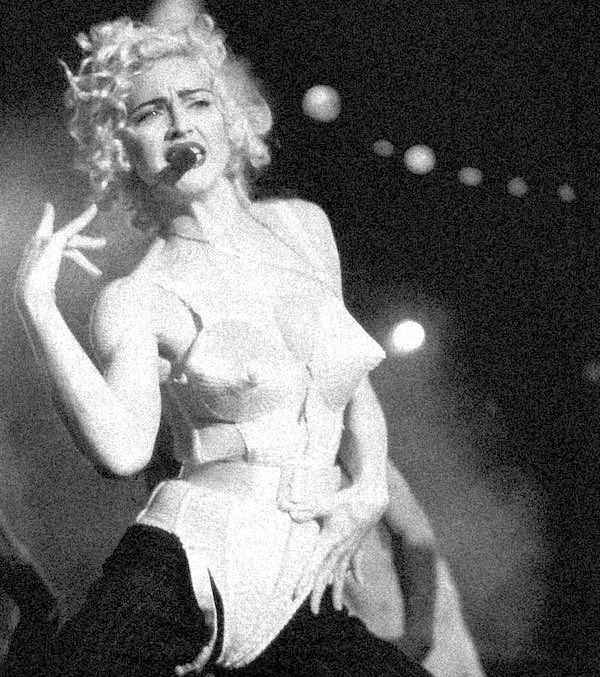 #OnThisDay 1990, Madonna performed the 2nd of 3 sold-out BA Tour concerts in England. I was 13 when I saw it on @HBO and remember being devastated when she said it was her last show and me thinking she meant she was retiring lol #madonna #innocence https://t.co/mnNo9lXwC3