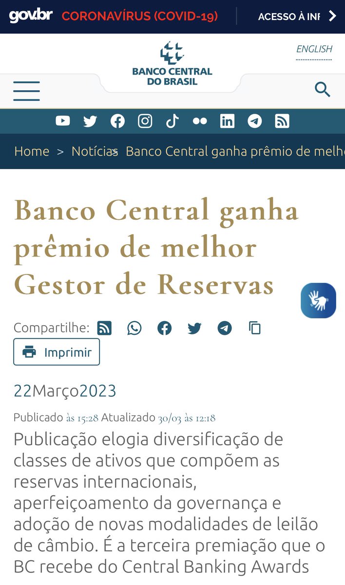 @gleisi Se não fosse o brilhante trabalho de Campos Neto, hoje a economia do país estaria no mesmo patamar caótico deixado pela Dilma. Ao invés de dar chiliques, e se fosse honesta intelectual, neste momento estaria agradecendo o exímio trabalho dele.