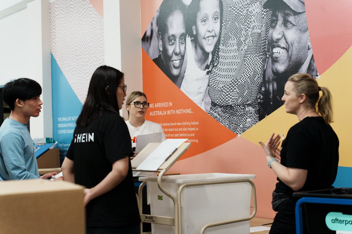 SHEIN is very proud to partner with Thread Together to provide new clothing to those in need. We'll be volunteering our time, providing financial support and donating brand new apparel. Check out some snapshots from our first volunteer session at the Sydney warehouse!