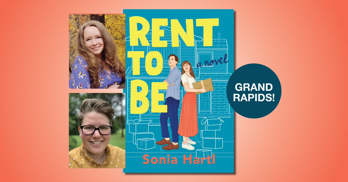 Join us as @SoniaHartl1 shares her book, Rent to Be! This event is free to attend, however it helps us in planning to receive your RSVP. Please register here so we know you plan to join us: eventbrite.com/e/rent-to-be-l…