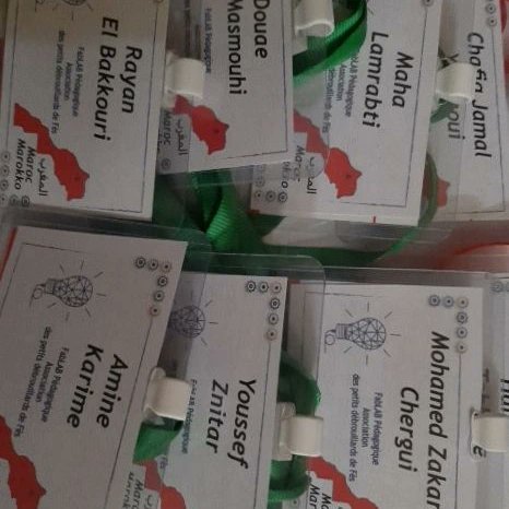 SteamLabFes's tweet photo. Six participant(e)s sélectionné(e)s  de la  8 édition de l' ExpoScience de Fes , participent  à la rencontre internationale des jeunes d 'Allemagne, de France et du Maroc #EcoRobot #Ofaj #ErasmusMaroc #Crasti #microbit @MILSET_Global https://t.co/TzZIO4fhza