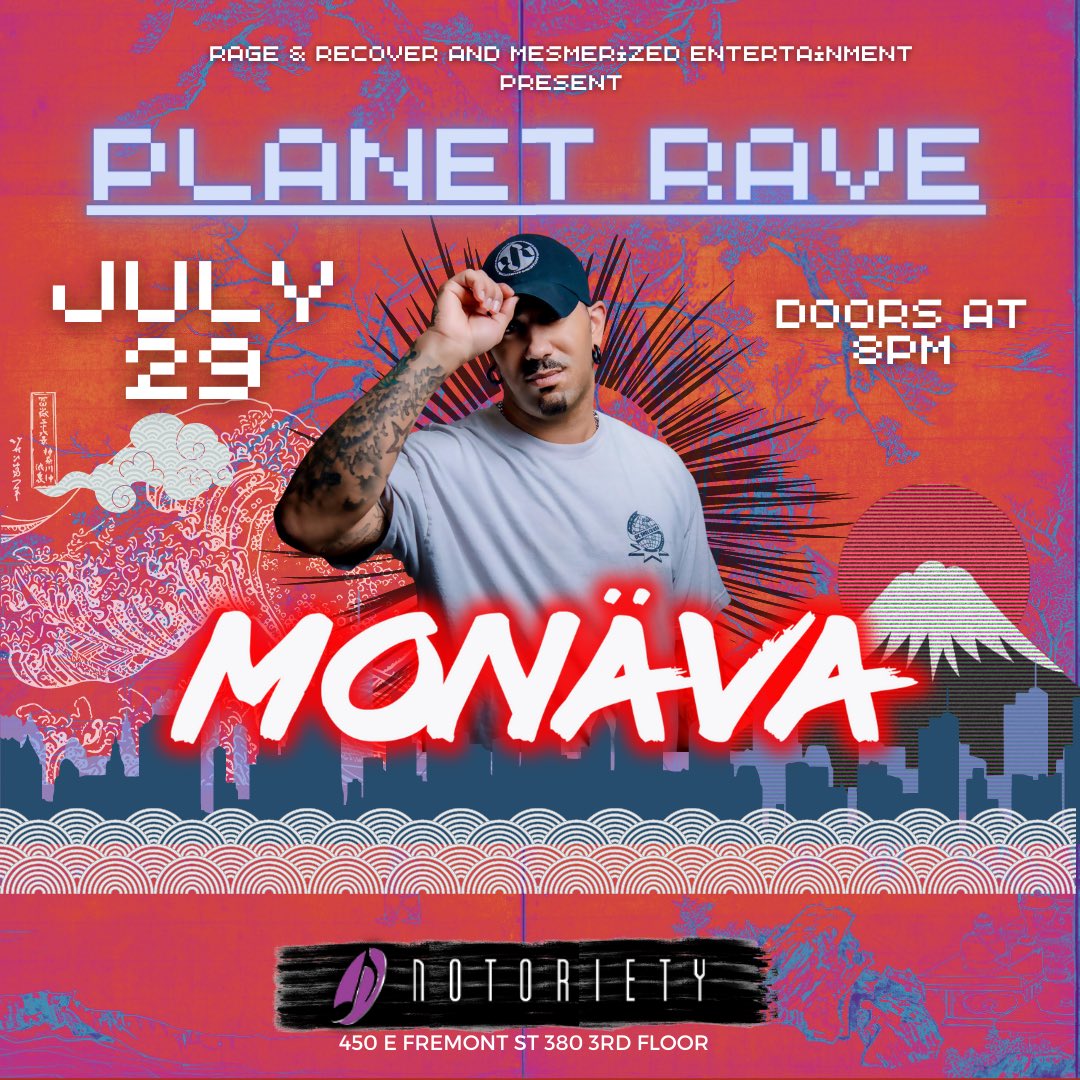 🚀🪐Planet Rave 🎪 🔊@NotorietyLiveLV 
 July 29th 2023