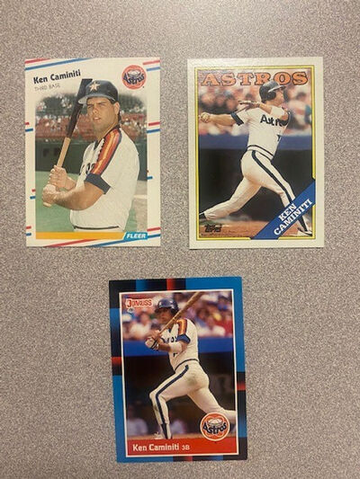 We Will Forever Miss Him! Ken Caminiti rookie cards, $15 each or all three for $30. #Astros https://t.co/Mg6qaP5gd3