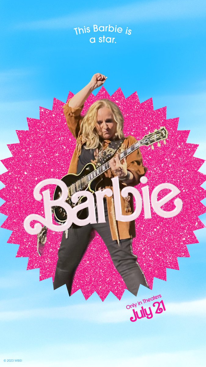 rippinoutseams's tweet photo. Ok someone had to do it. Leave it to the millennial of the group. 
@Barbie does it all. Plays guitar, harmonica, has an amazing hair flip, and even goes to (off) Broadway in the last pic. The @metheridge Barbie even plays drums, despite girls being told they couldn't. 🏳️‍🌈 https://t.co/V5MwuLaeaJ