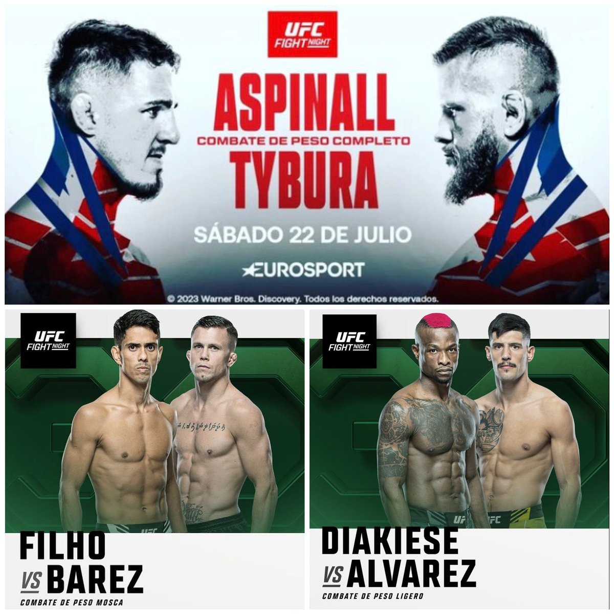 jorgelerabox's tweet image. ESTE SÁBADO ES JORNADA DE REFLEXIÓN

Te invitamos a vivirla con nosotros en EUROSPORT. 
En la APP
17 h. EL CLUB
18 h. UFC LONDRES

Jornada histórica. Va a ser durísimo. 
#UFCEurosport