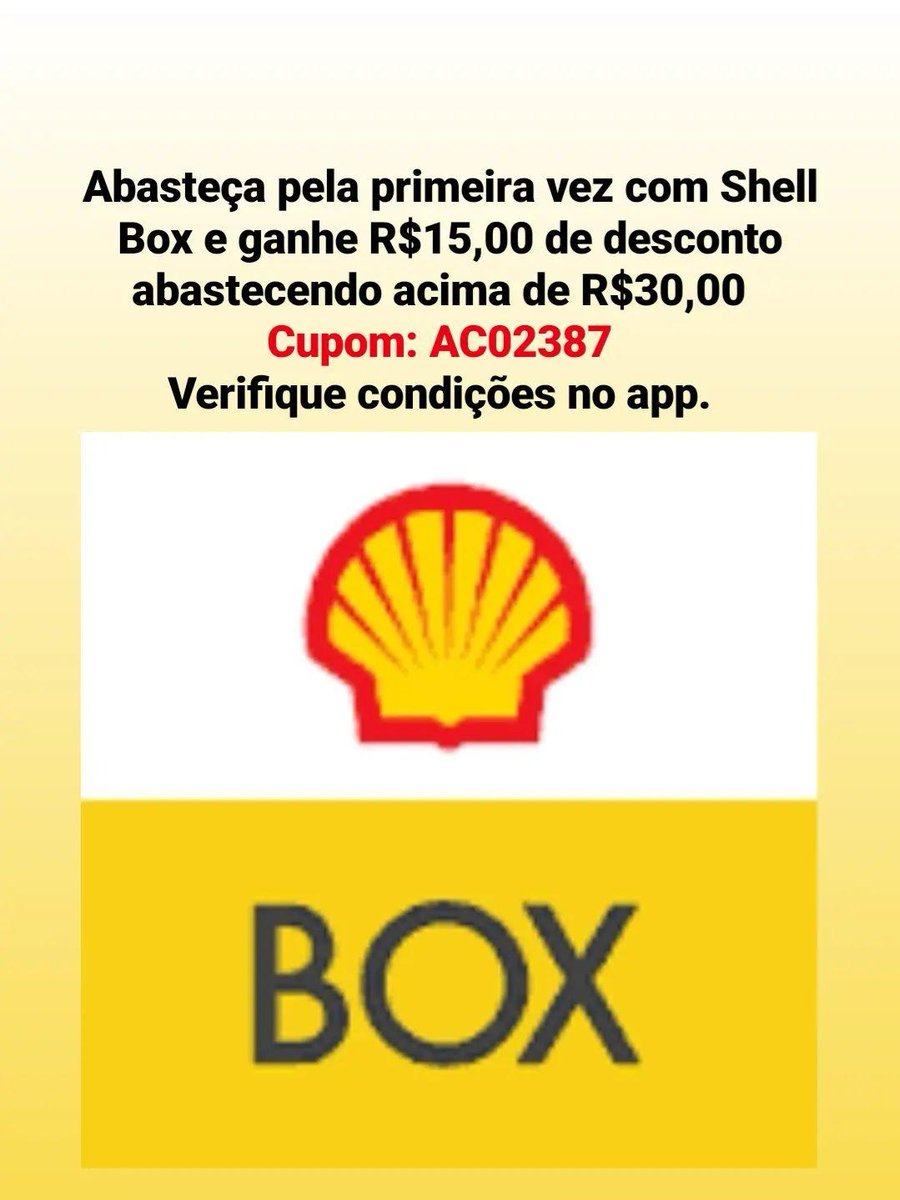 MilhaseCartoes's tweet image. Abasteça pela primeira vez com Shell Box e ganhe R$15,00 de desconto abastecendo acima de R$30,00 
Cupom: AC02387 
Verifique condições.

Baixe aqui o app: bit.ly/3LPPJlh 

Nossos canais nas rede sociais.
linktr.ee/tsmcc

#shellbox #abastecacomdesconto