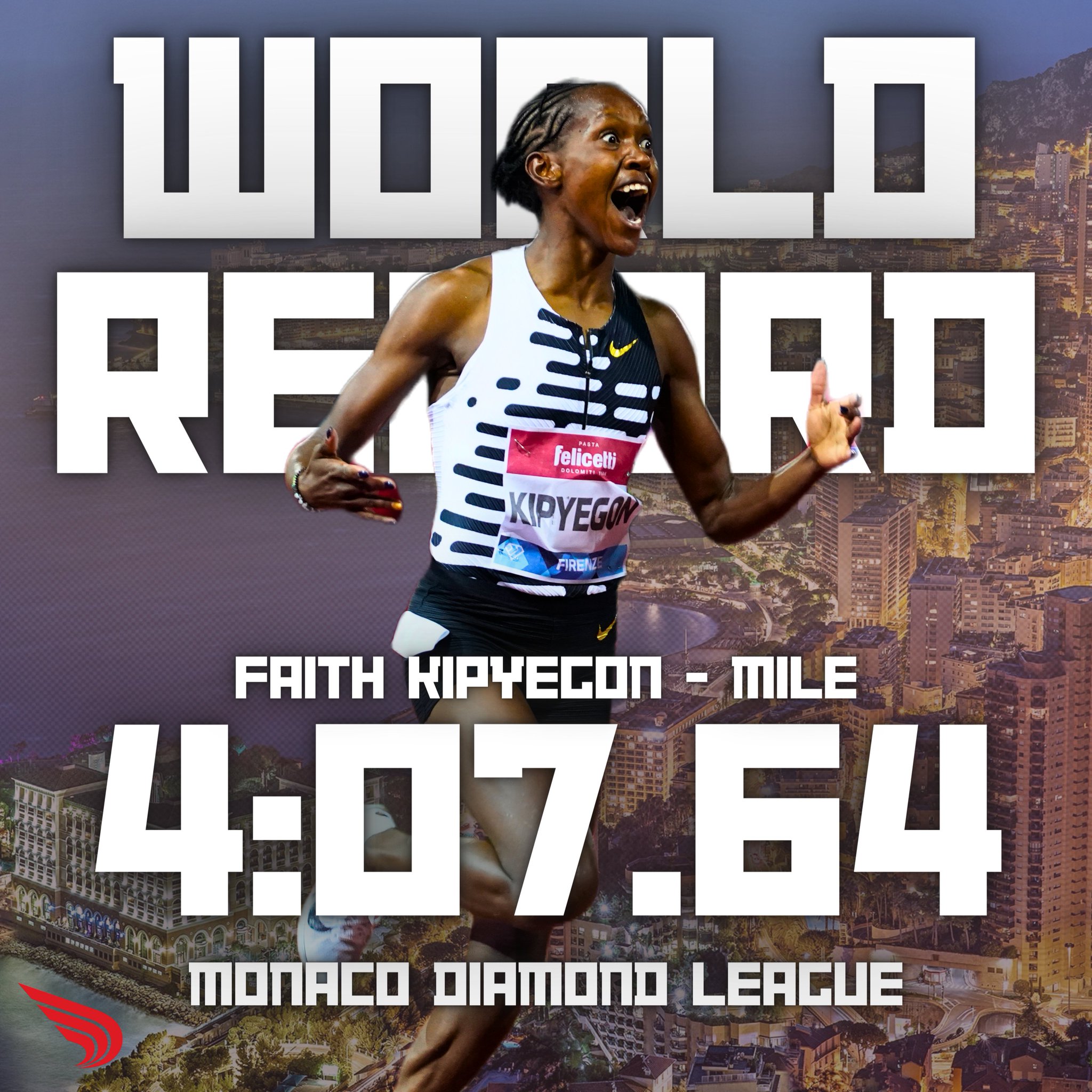 DyeStat on Twitter "Count em' 1, 2, and 3🏆🏆🏆 Another WR for Faith