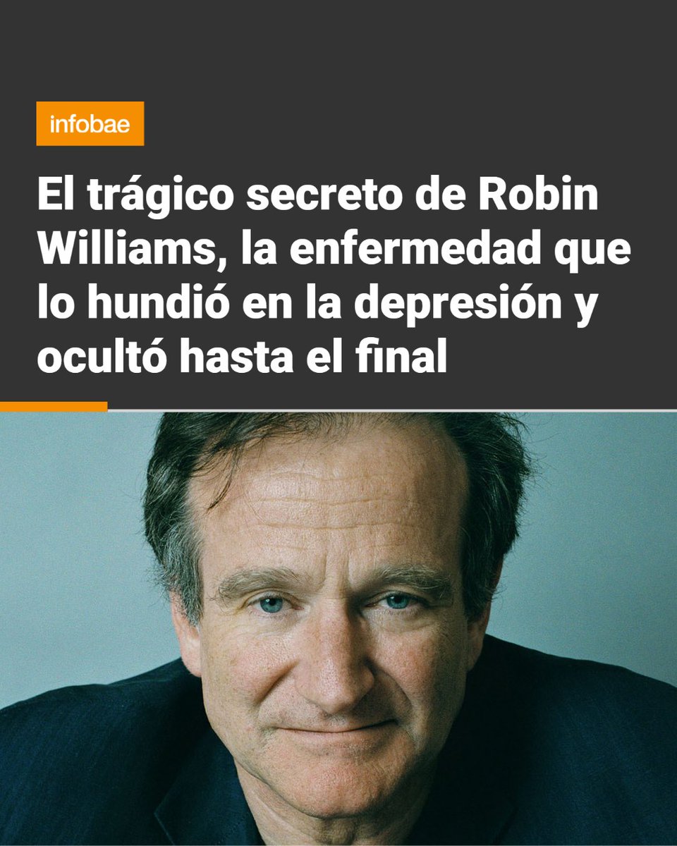 El trágico secreto de Robin Williams, la enfermedad que lo hundió en la depresión y ocultó hasta el final bit.ly/3Dm1HAW