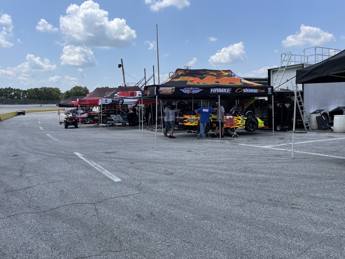 Race teams have arrived for this weekend’s double dose of Blizzard Series Super Late Model races Friday AND Saturday nights at 5 Flags Speedway.
