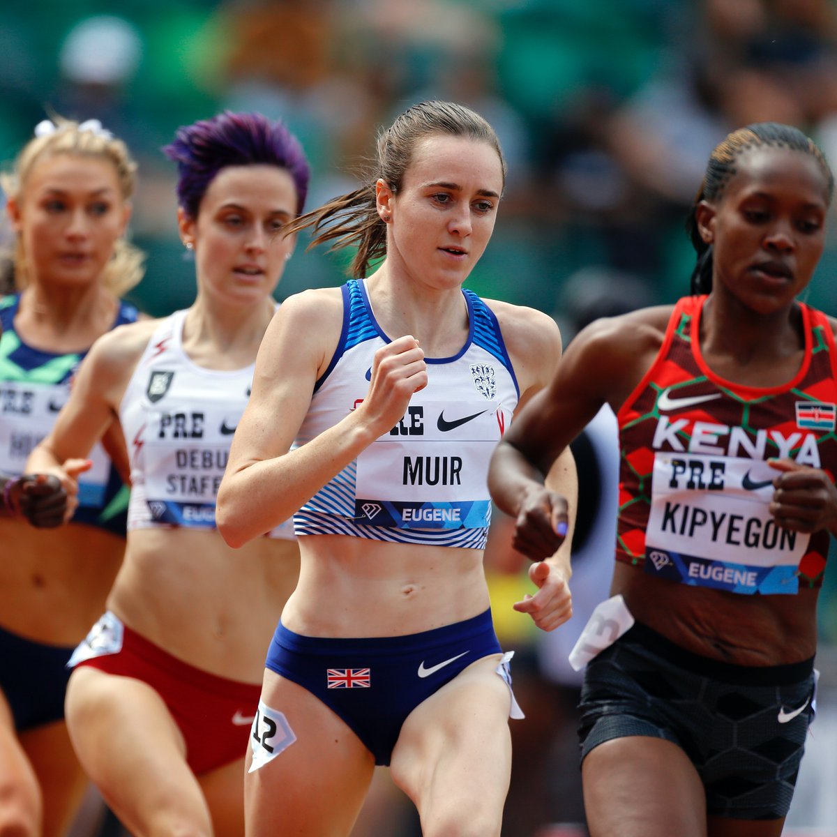 🚨BRITISH RECORD🚨 @lauramuiruns finishes fourth after running 4:15.24 in the women's mile, smashing Zola Budd's record from 1985 and achieving a personal best 💥 #MonacoDL #WhereItStarts