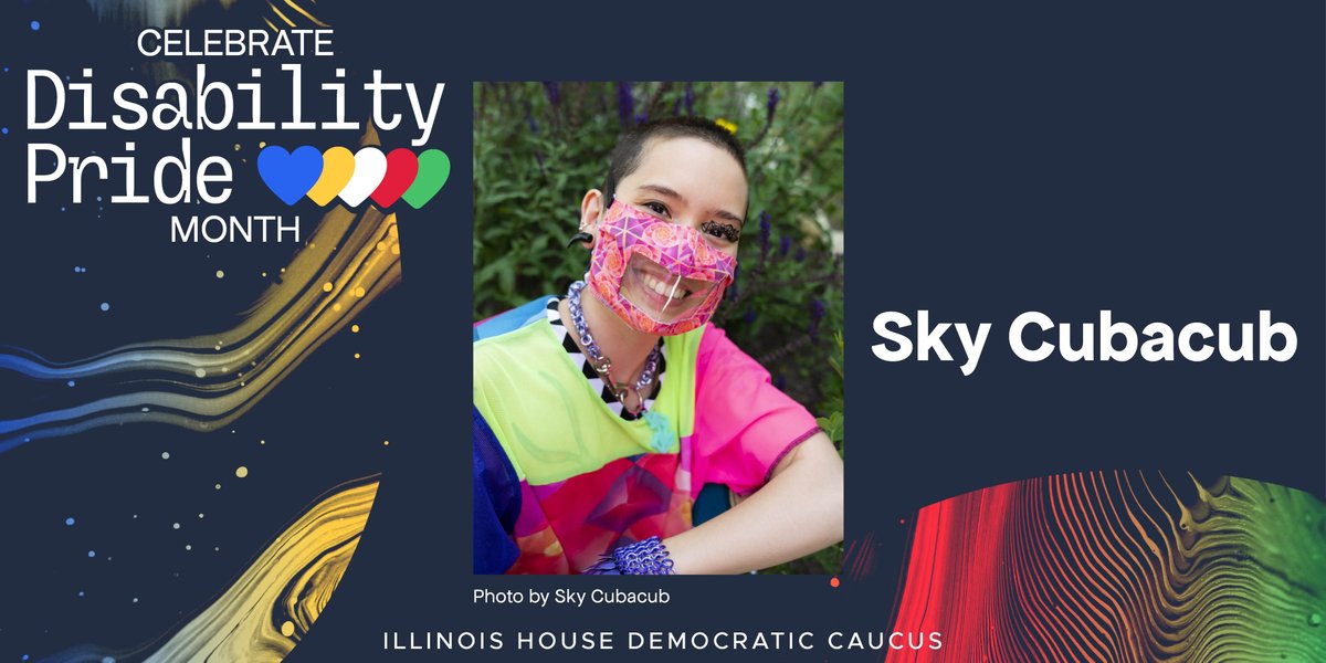 Cubacub is a designer and artist specializing in clothing for disabled and gender nonconforming individuals. They were named Chicagoan of the Year by the Chicago Tribune and honored by the Kennedy Center. Check out their clothing and designs at ow.ly/8uL650OYpni.