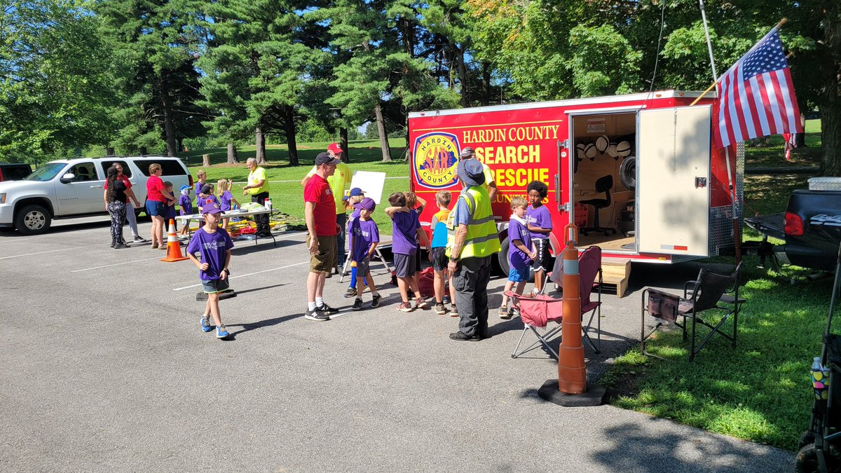 ETColCarter's tweet image. I enjoyed visiting the Scouts at Day Camp with Hardin County SAR and Hart Couty SAR.