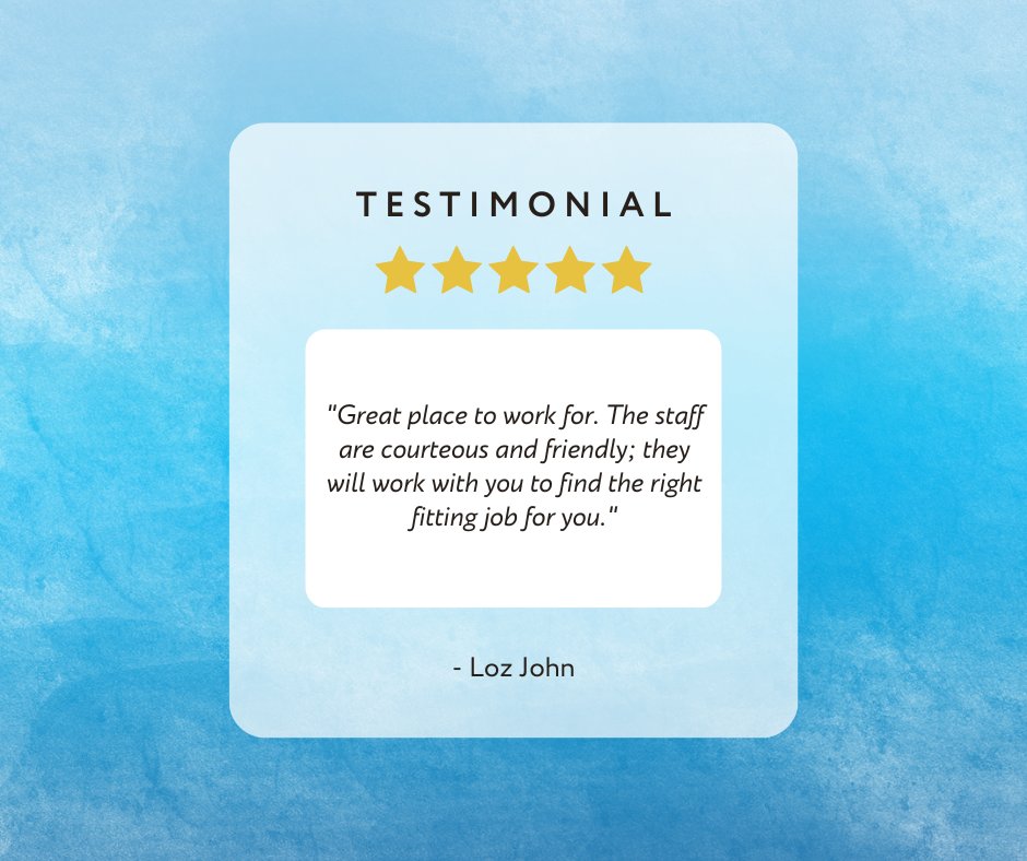 DohertyStaffing's tweet image. Working with Doherty Staffing Solutions can help you to find a job that's an excellent fit for you. We ensure that we match the right candidate with the right company with our Proven Process. Get started today! ow.ly/gyMO50Pf61m
#FeedbackFriday #testimonial #Doherty