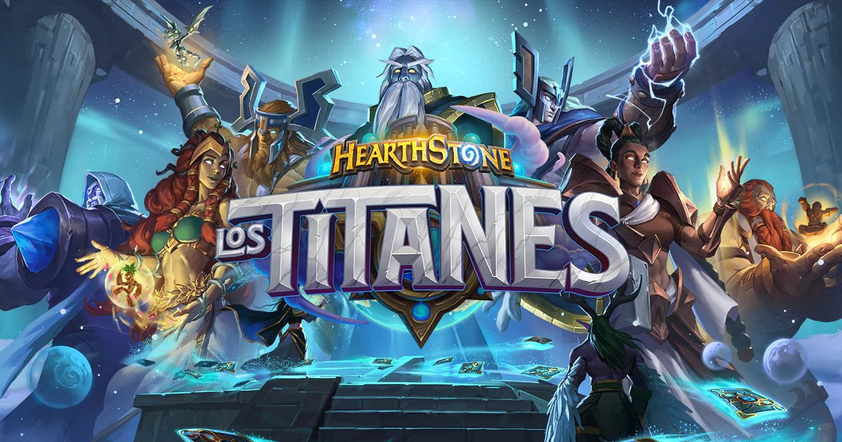 Sorteo x2 packs de 60 sobres cortesía de <a href="/PlayHearthstone/">Hearthstone</a> para la próxima expansión: LOS TITANES
Para participar:
-RT
-Menciona 2 amigos
-Comenta cual es tu Titan favorito.

Ganadores día 1 de octubre. 

El tercer código me lo quedaré para crear contenido.

¡¡SUERTE A TODOS!! 😄