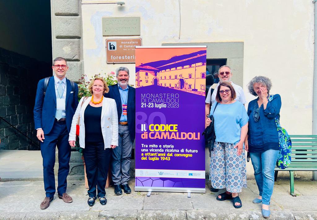 BeatriceCovassi's tweet photo. Che bello ritrovarsi a Camaldoli con tanti ex fucini e fucine! 
#Fuci #21luglio https://t.co/rO7jnlwpE8
