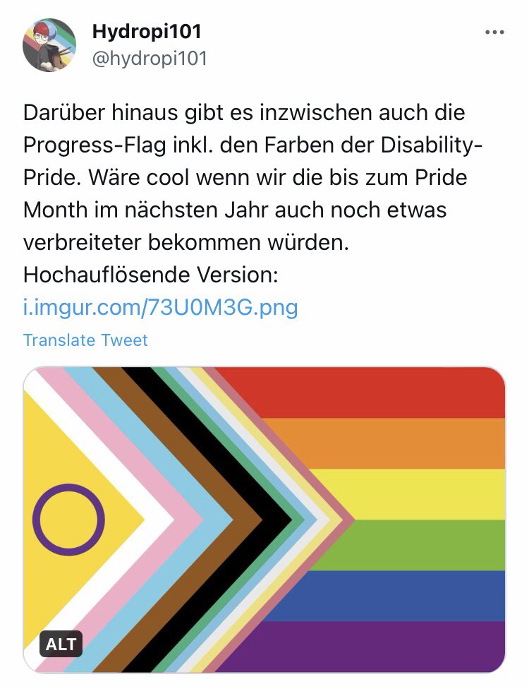 Spaß mit Flaggen
Bald ist der Regenbogen ganz verschwunden