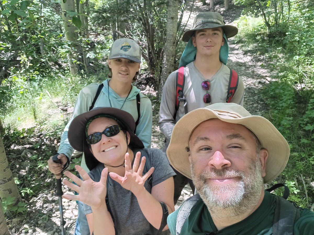 douglas_hafer's tweet photo. #Philmont almost complete. It was grueling and I wanted to quit, but our team kept me moving forward. Over 100 miles of total walking over 2 weeks. 10,000 feet was the highest I hiked. Great memories with Ethan and our other Scouts.
#BoyScouts https://t.co/47YFqGIkso
