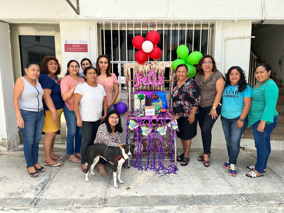 SABGCampeche's tweet photo. ¡Hoy celebramos a #Prasy!
Nuestra fiel compañera, guardiana leal, que siempre nos recibe con un ladrido de gratitud. De parte de todo el #EquipoSecont ¡Gracias #Prasy!
#DiaMundialDelPerro 🐶
#21DeJulio https://t.co/1Y6iZuCJCT