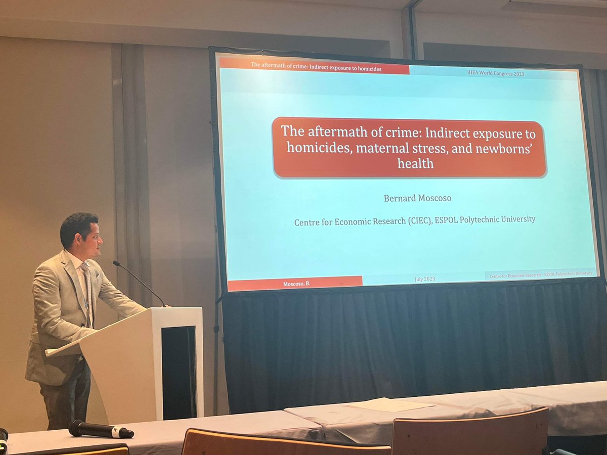 henry_bernard's tweet image. This event has been meaningful for my career research, network, and life. Thanks @healtheconomics and the City of Cape Town for amazing experience. And big thanks to @espol @DEC_INV_ESPOL for supporting me on this: Big opportunities for us to come!!
#IHEA2023Congress