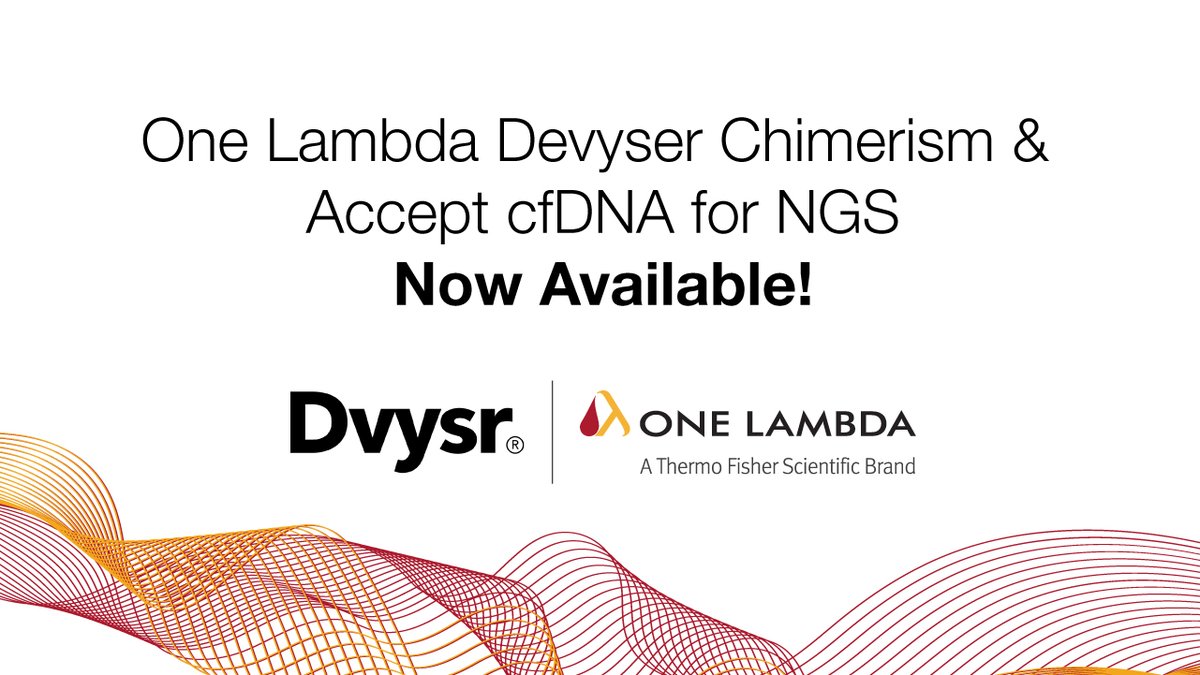 One Lambda™ Devyser™ Chimerism and One Lambda Devyser Accept cfDNA assays are now available for molecular transplant monitoring! Learn more! spr.ly/6017PT1Tv
