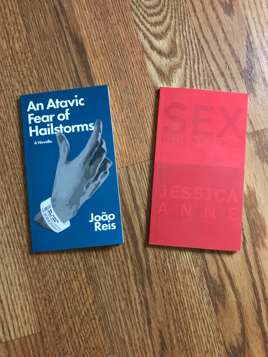 timmoore19's tweet image. Just finished João Reis new novella and it is so freaking good! You should read it friends - buy it with Sex with my Family by @Jampackets if you haven’t bought it already - another amazing slim book from @longdaypress - they look so wonderful together!