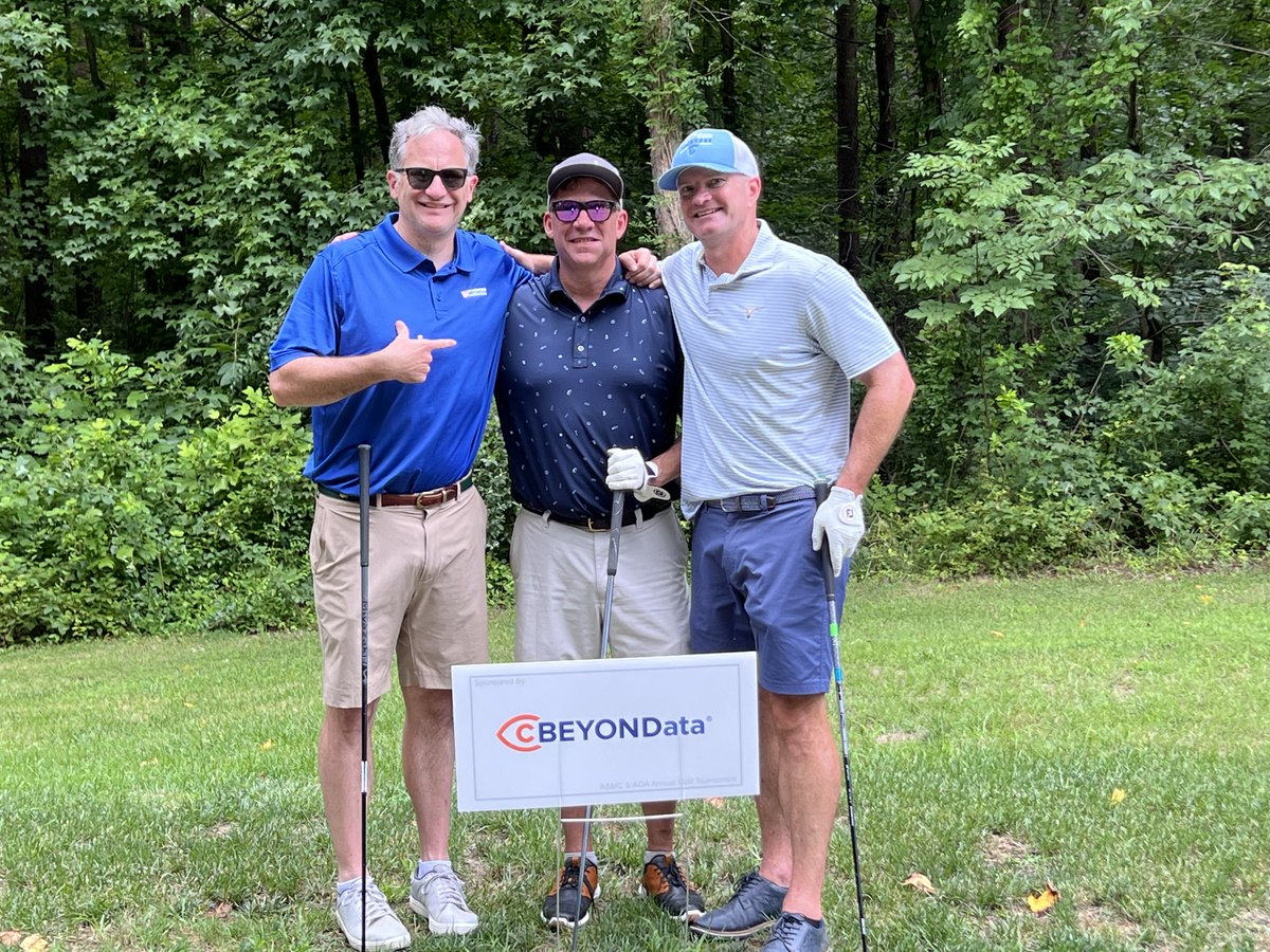 cBEYONData's tweet image. Today Bryan Eckle, Jason Sanders, Brendan Ford, and Chris Florman of #cBEYONData are playing in the 2023 ASMC / AGA Washington Chapter Golf Tournament at the Ft. Belvoir Golf Club!

Even with the heat, the golf has been great!

#ASMC #AGA