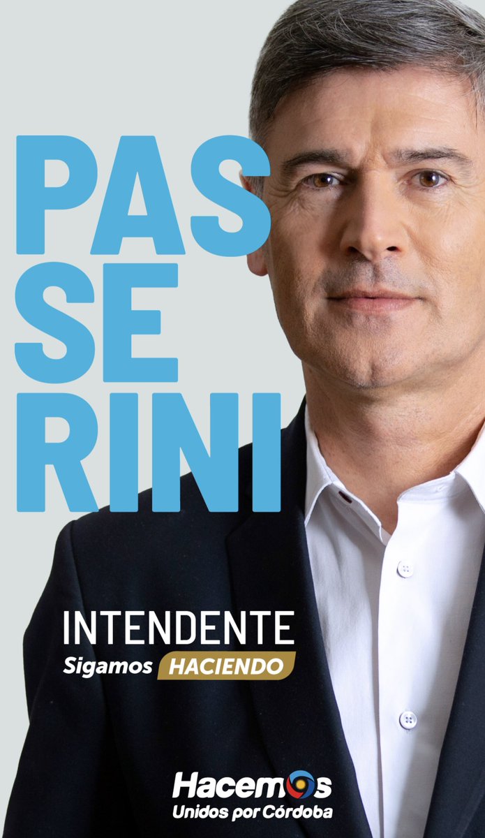 El domingo no hay otra opción más que el progreso. La otra es atraso, y ya la vimos. 
Por eso el domingo casillero 5.
No hay otra opción y es <a href="/PasseriniOk/">Daniel Passerini</a>