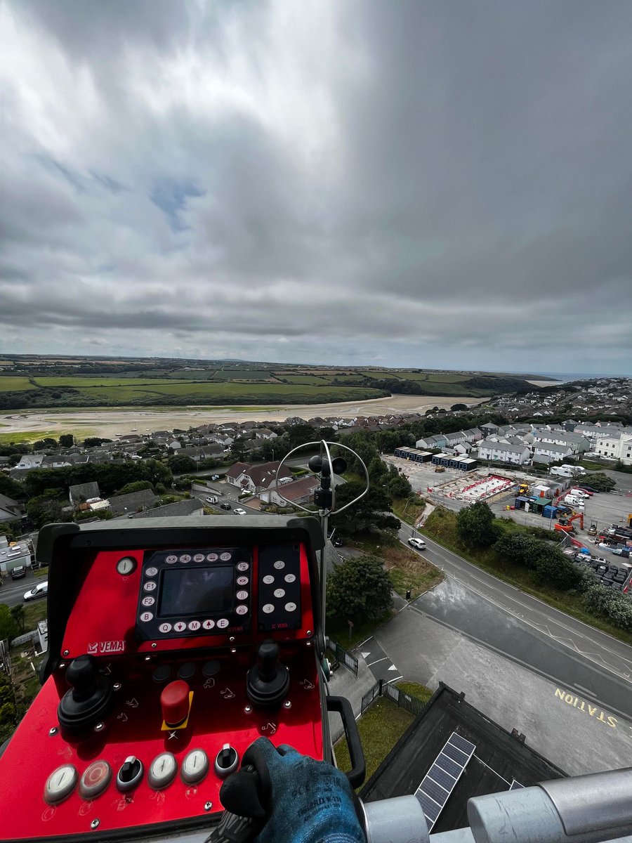 This week two of our technicians have undergone operator training for our 'Aerial Ladder Platforms' over at <a href="/NewquayCFRS/">Newquay Community Fire Station</a>. This enables us to operate the appliance should it ever be required of us to do so. They definitely caught some incredible views! 🚒🚨🛠️