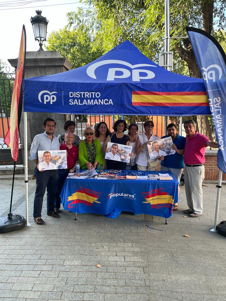 dtosalamancapp's tweet photo. 🔵Última #MesaInformativa de la campaña del #23J

En tan solo dos días España se juega su futuro.

#EsElMomento de hacer que las cosas cambien, de derogar el sanchismo y de llevar a @NunezFeijoo hasta la Moncloa 💪🏼🇪🇸

#VotaPP https://t.co/GDgeuWR6D7