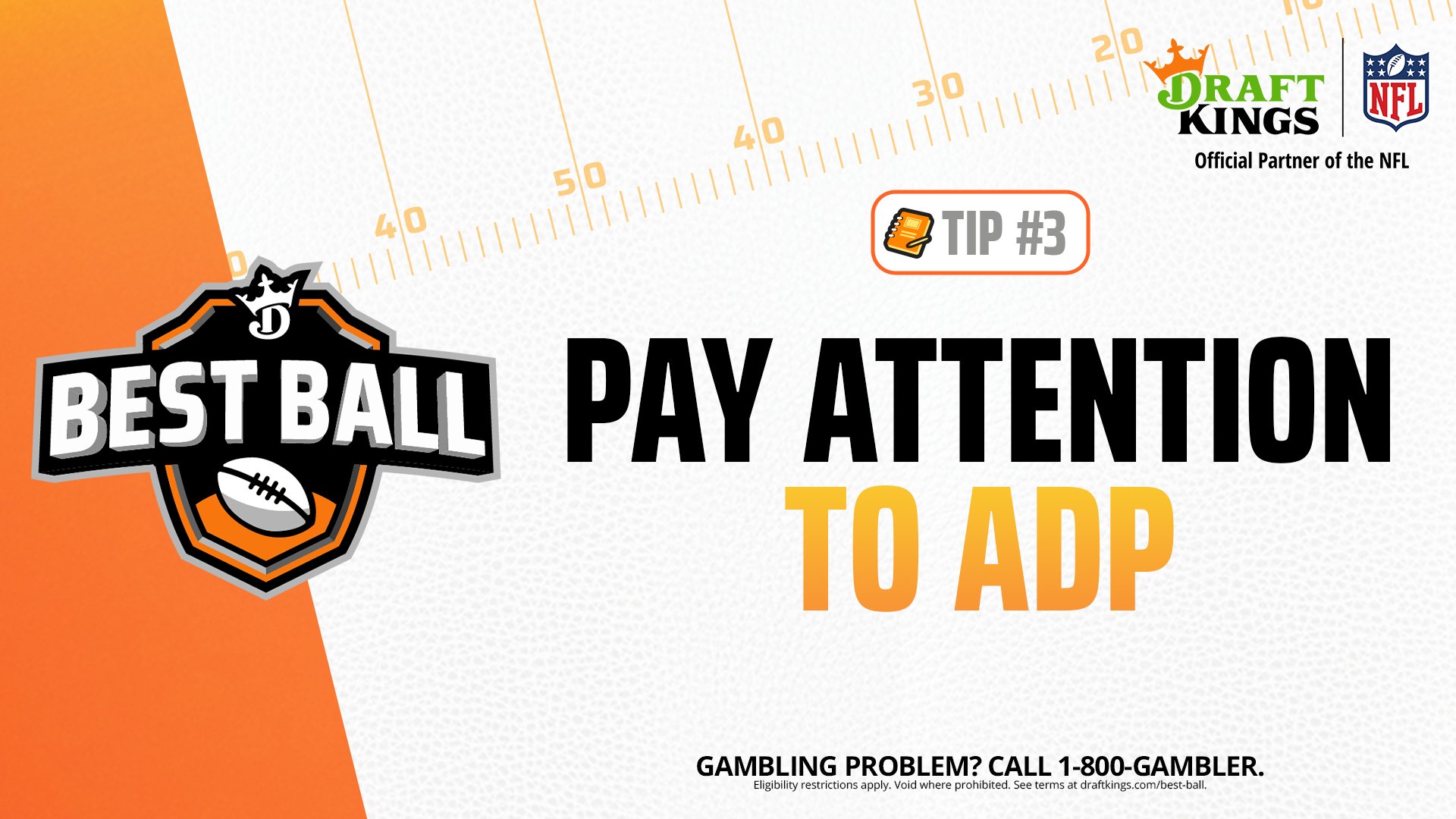 DraftKings on Twitter "Average Draft Position is a measure of when