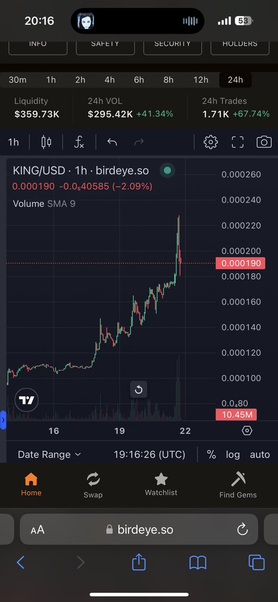 Bigger pumps come with bigger dips.

Don’t worry, it’s not over👑🚀
$KING <a href="/GonzoSOL/">hennydrinker</a> <a href="/kingcoinsol/">KING Royal P2E Game</a>
