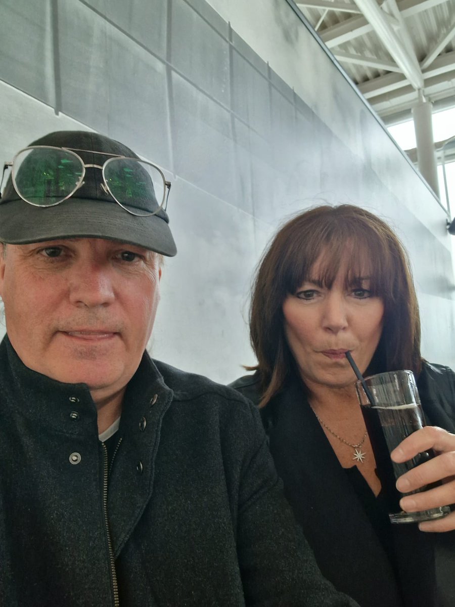 PamAnderson66's tweet photo. @NCLairport  Obligatory drink then off to Ireland 🇮🇪 https://t.co/vsyyBl4d2l