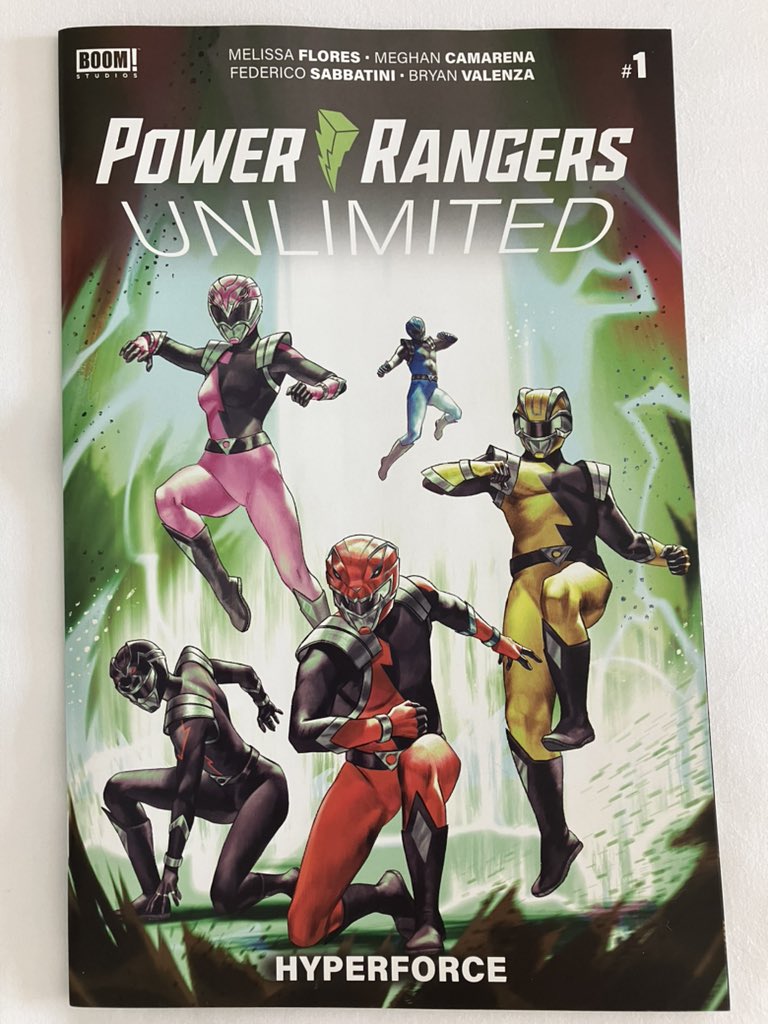 Had the pleasure of speaking with @misty_flores & @Strawburry17 to discuss all things Power Rangers Hyperforce including the new one-shot! Melissa & Meghan are a powerhouse writing duo & an absolute delight. Interview posting soon! Thank you @boomstudios for this opportunity!