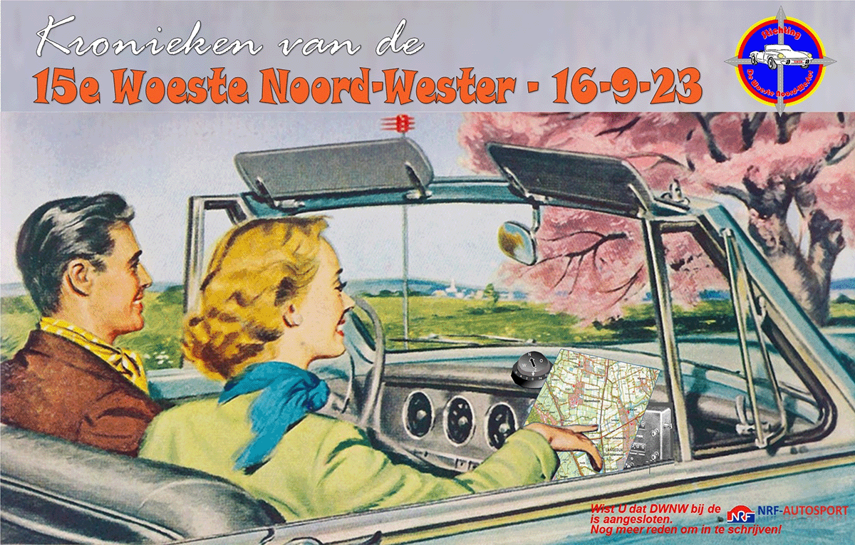 Je kunt je nog tot 9 september a.s. inschrijven voor de Woeste Noord-Wester 2023 op 16 september a.s. Je leest er alles over op RallyNews: rallynews.eu/index.php/rall…

#rallynews #rn #rallykalender #dwnw2023 #dewoestenoordwester #rally #kaartllesrally #rallyrijden #nrfautosport
