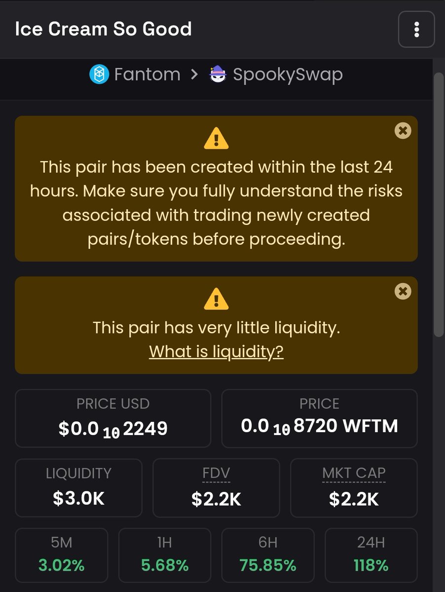 Update:
$ICSG was launched by the homie @BoumeurGilbert,
-LP now locked
-2.2k mcap (still a microcap) 
- a joke turned too reality, what could be better
- tiktok lives loading soon😂

$FTM homies do what needs to be done $AVAX $SOL and $ETH homies do what's right
