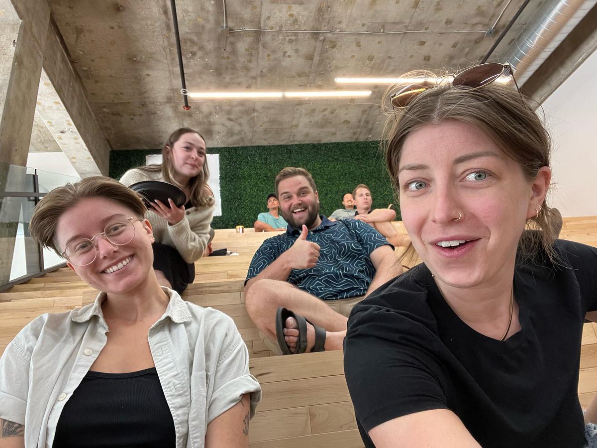 Our first Pretzel Day! Gravitate members “show &amp; tell” with snacks. We learned about baseball hats (history, types, styles) &amp; Open Source Information (the sometimes scary side of the internet)!
We’re excited to host future pretzel days, where members share their interests! 🥨