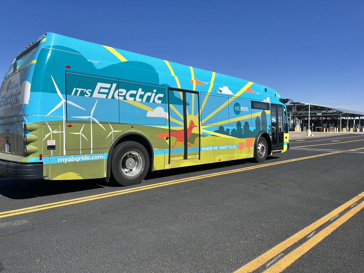 In light of the $18.2 million ABQ RIDE received from the FTA to fund the purchase of 20 new electric buses, our drivers are receiving mandatory training on our existing electric fleet. 
#itselectric #publictransit
