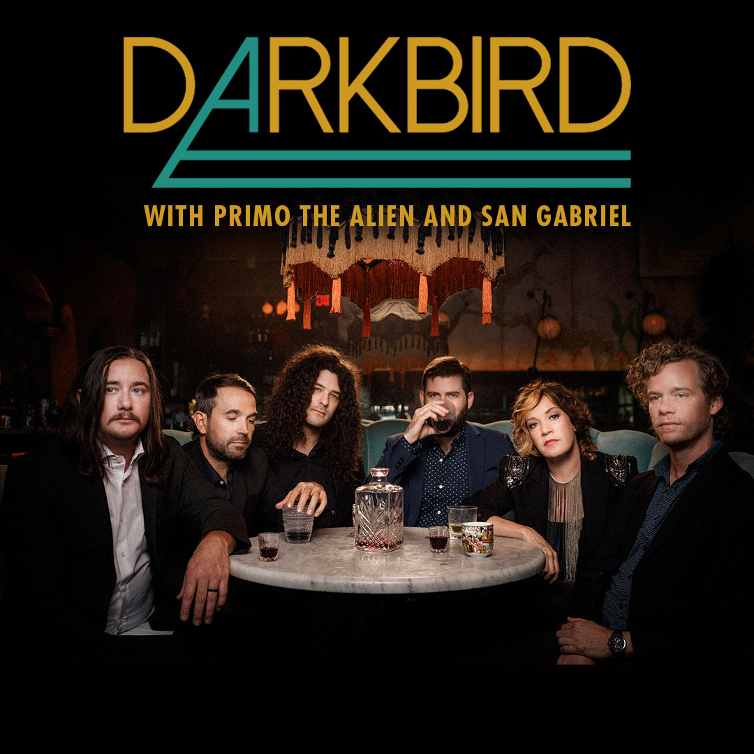 3TEN ACL Live (@3tenaustin) on Twitter photo Are y’all excited for Darkbird tonight?
7:30PM - Doors
8:30PM - <a href="/sangabrielmusic/">SanGabriel</a>
9:15PM - <a href="/primothealien/">P R I M O the A L I E N 👽</a>
10:15PM - <a href="/darkbirdband/">darkbirdband</a>
Grab your tickets now 🎟️ : opryent.co/44ACYVE
See you there! Are y’all excited for Darkbird tonight?
7:30PM - Doors
8:30PM - <a href="/sangabrielmusic/">SanGabriel</a>
9:15PM - <a href="/primothealien/">P R I M O the A L I E N 👽</a>
10:15PM - <a href="/darkbirdband/">darkbirdband</a>
Grab your tickets now 🎟️ : opryent.co/44ACYVE
See you there!