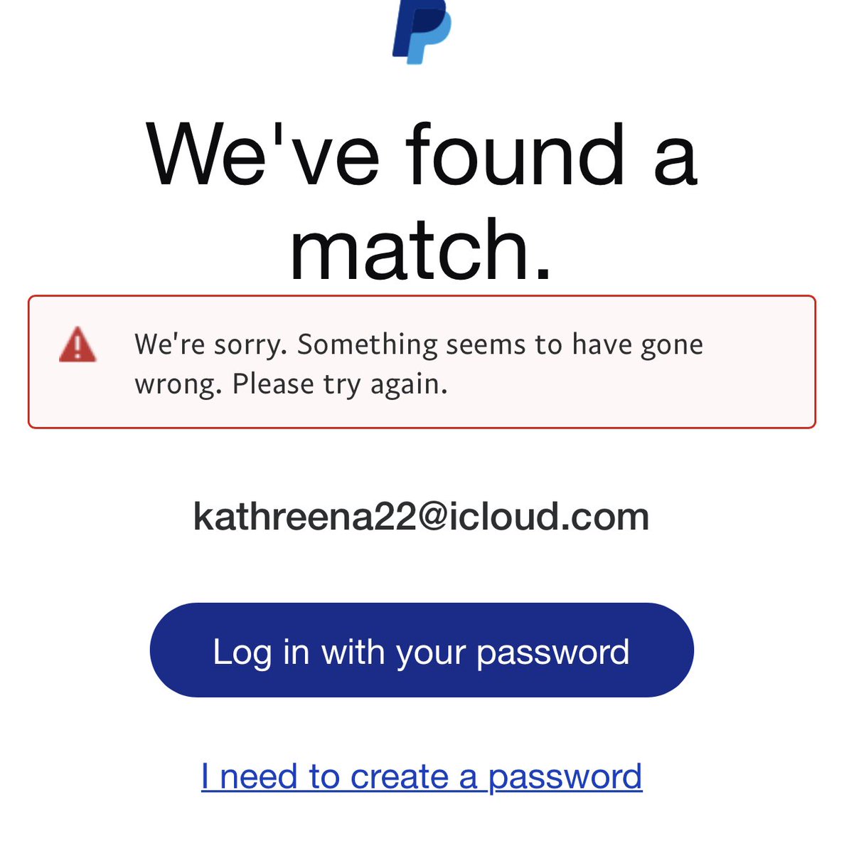 kathwizzle's tweet photo. @AskPayPal i forgot my password and i’m having trouble signing in through Forgot my Password please help!! https://t.co/771NQl3xvD