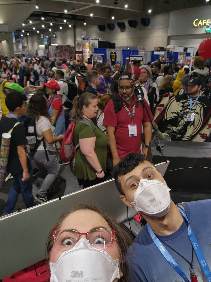 AksenovaArt's tweet image. Aaaaaaaaah! @Comic_Con Booth#934 with @kworkfoundation