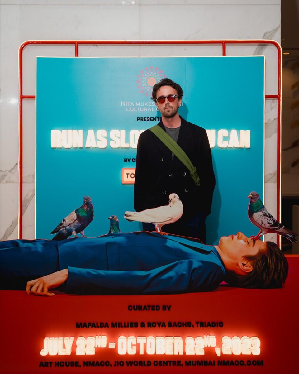 nmacc_india's tweet image. Guests immerse themselves in a world of optical illusions and hyperrealistic visuals at TOILETPAPER's #RunAsSlowAsYouCan at the #NitaMukeshAmbaniCulturalCentre

#ToiletpaperMagazine