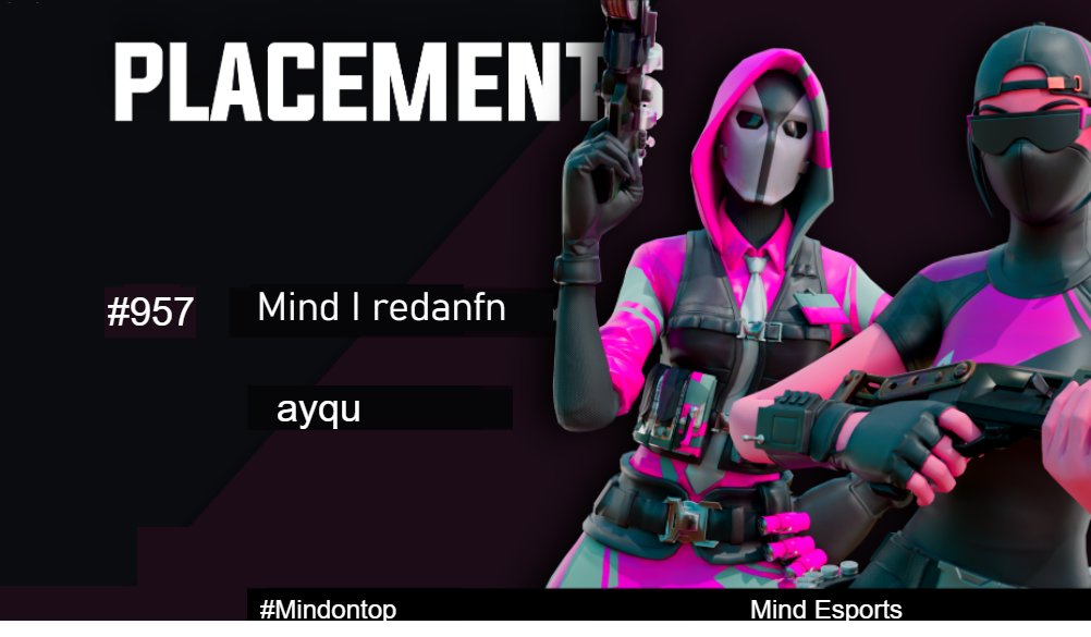 t_mind_gaming's tweet photo. @redanfn FNCS Week 3/1 Opens/Great Performance!!! #Mindontop #FNCompetetive #eSports #FNesports https://t.co/PSHHc2yGsw