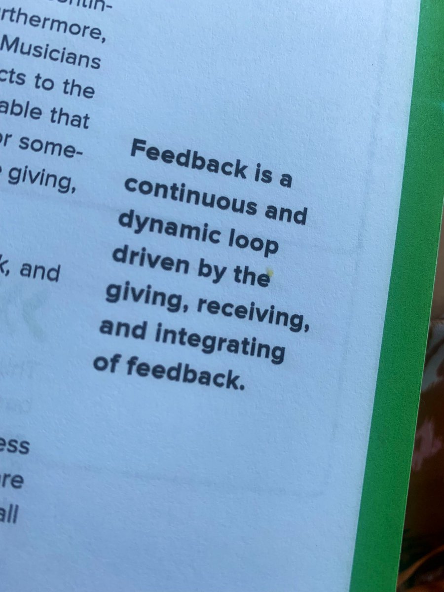 PoblanoV's tweet photo. How often do we think of feedback as a continuous and dynamic loop that never should stop? #HowFeedbackWorks #RoadTripReading #NewHorizons #AllIn #StudentFeedback #FeedbackLoop https://t.co/E3URMnGu3K