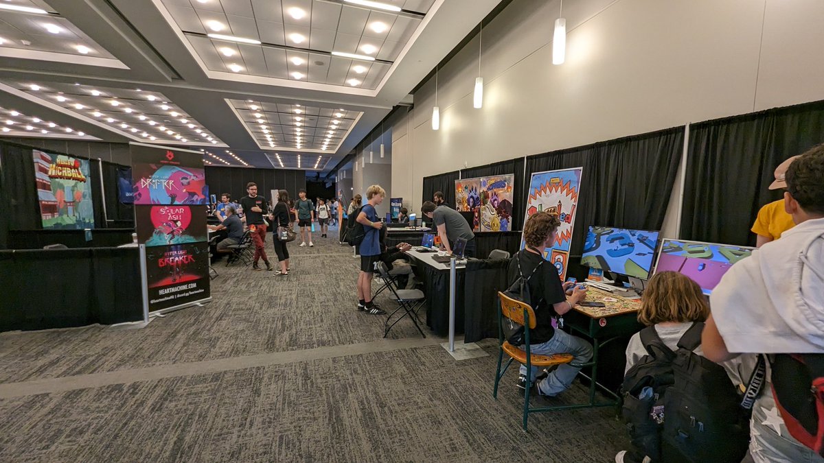 HeartMachineHQ's tweet photo. Doing a #FollowFriday 🧵to highlight some of our fellow devs exhibiting @KDaysyeg / @IAAlberta !

#GDX2023 #indiedev #IndieGameDev #indiegames #gamedev https://t.co/0c84DiBjG1