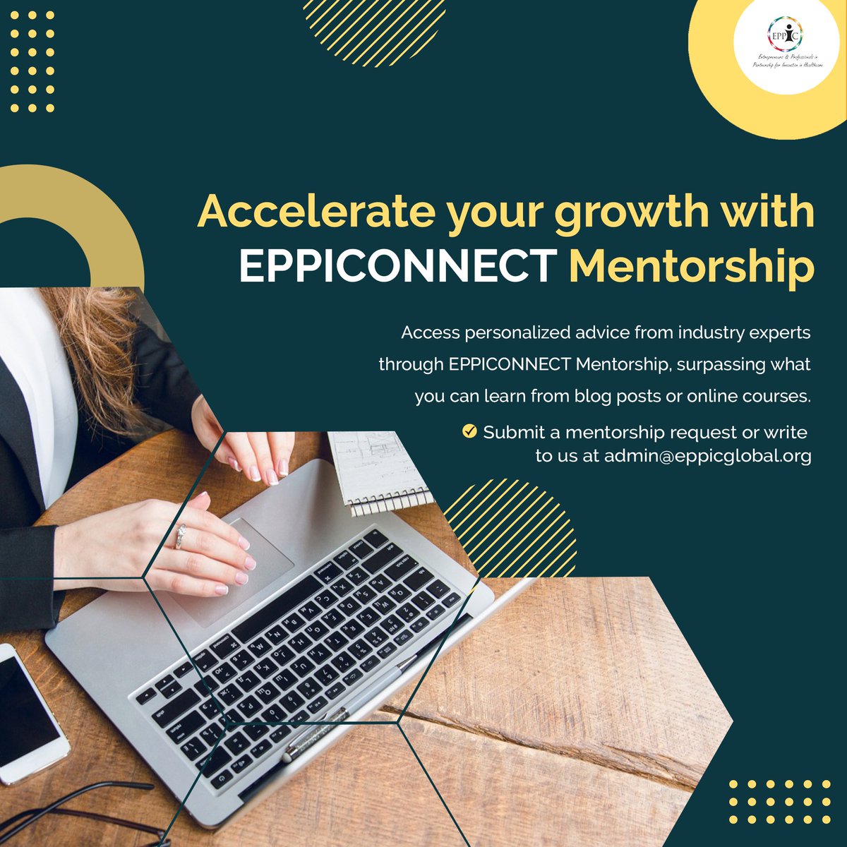 Do you want to connect with a mentor who can help you with your career? EPPIC Global presents, EPPICONNECT, a mentorship platform enabling one-to-one interaction between a mentor and a mentee.

View Mentor Profiles Here: lnkd.in/gMCFdmYQ
