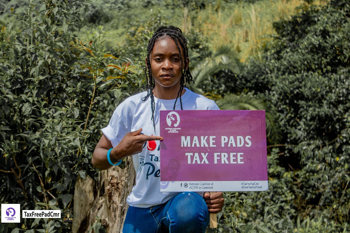 The Price of Sanitary Pad is soarx &amp; keeps Pushx Girls out of School in Cmr.Makx Pad tax free will help Millions of Girls to maintain hygiene and stay in School. <a href="/minfi_cameroun/">Ministère des Finances du Cameroun (MINFI)</a> <a href="/MinsanteCMR/">MinsanteCameroun</a> <a href="/minproffcmr/">Minproff</a> <a href="/PaulMotaze/">Motaze Louis Paul</a> <a href="/RealMotaze/">Louis Paul MOTAZE</a> <a href="/DrManaouda/">Dr Malachie MANAOUDA</a> <a href="/ThereseAbena/">abena therese</a>. A plea from AGYW  in Cmr