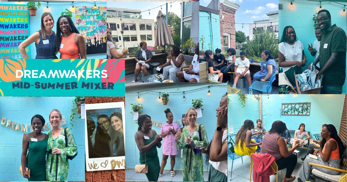 Our first-ever Summer Mixer was a success!🎊 Thank you to everyone who came out to enjoy an evening of community and connection with us ❤️ We're so energized by our incredible community's dedication to helping underserved students across the U.S. SEE what they can BE! 🌟
