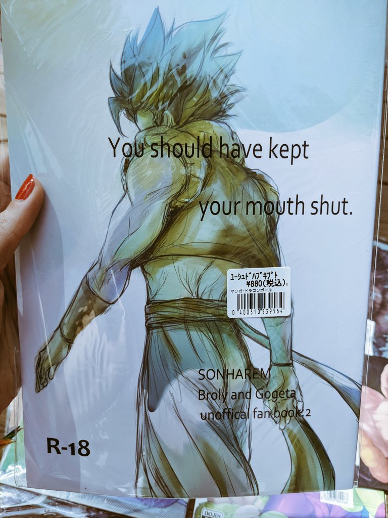 I love this Broly/Gogeta comic 🤤💕  That hair pet 